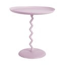 Metāla apaļš sānu galdiņš ø 40 cm Zig Zag – Leitmotiv