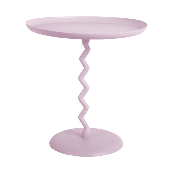 Metāla apaļš sānu galdiņš ø 40 cm Zig Zag – Leitmotiv