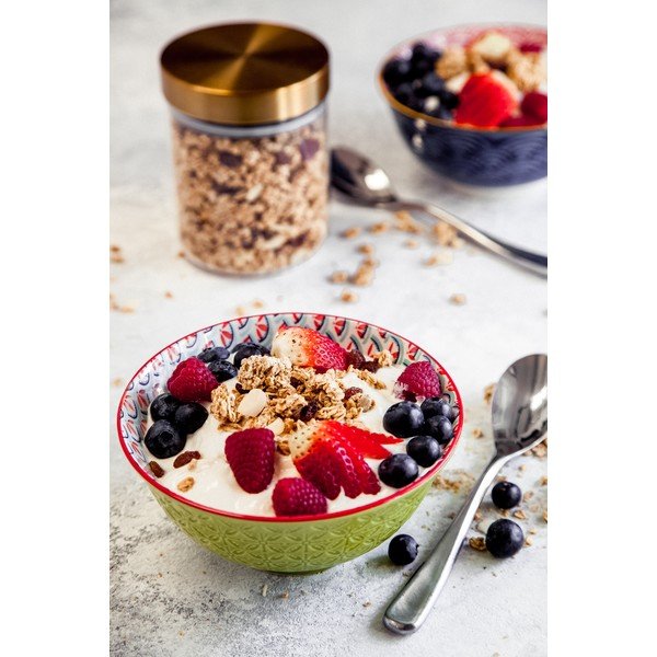 Keramikas bļoda Kitchen Craft Floral, ø 16 cm-image-4