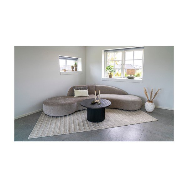 Krēmkrāsas vilnas paklājs 160x230 cm Dehli – House Nordic-image-1