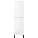 Balts augsts vannas istabas skapītis 34x120 cm Salinas – Germania