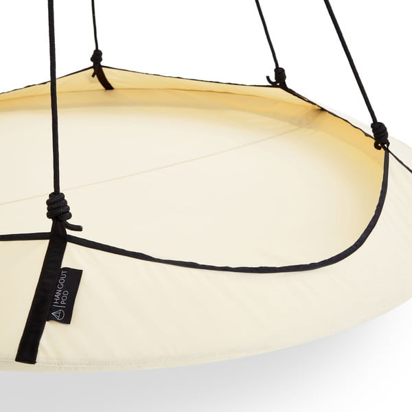 Krēmkrāsas dārza šūpoles – Hangout Pod-image-3