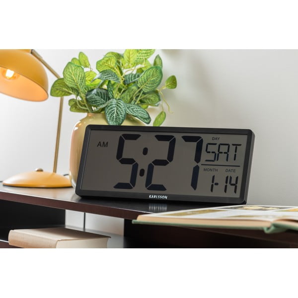 Pulkstenis Retro LCD – Karlsson-image-1