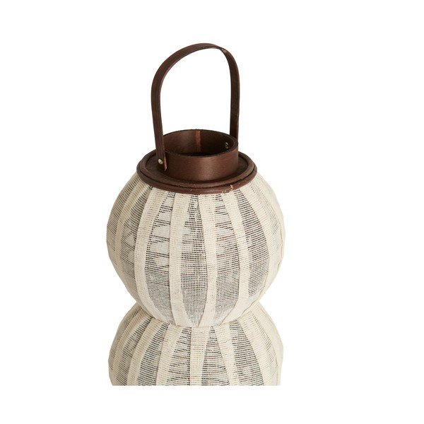 Koka/tekstila laterna (augstums 48 cm) Arbore – Light & Living-image-2