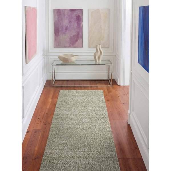 Gaiši zaļš ar rokām darināts celiņa paklājs 80x200 cm Notting Hill Portobello – Ted Baker-image-1