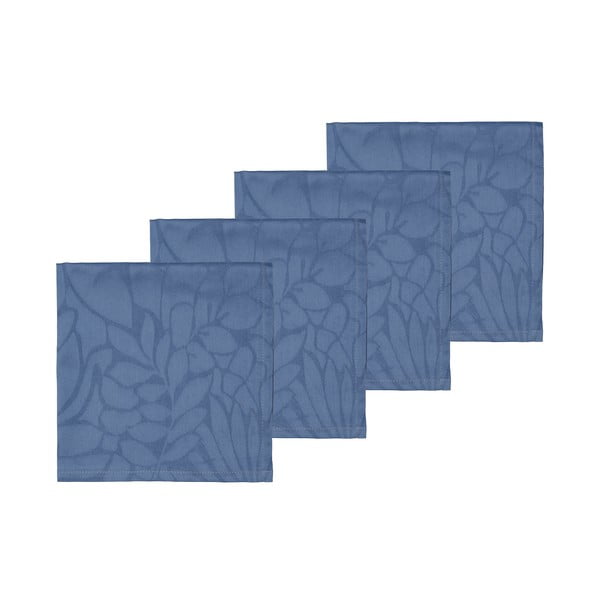 Tekstila salvetes (4 gab.) Abstract leaves – Södahl