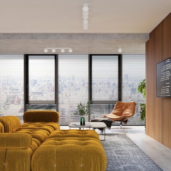 Balta griestu lampa ar stikla abažūru ø 12 cm Umerta – Sollux-image-4