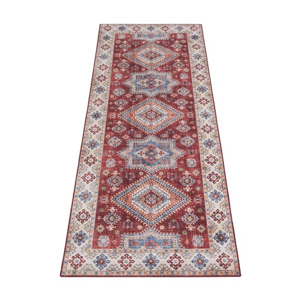 Sarkans paklājs Nouristan Gratia, 80 x 200 cm-image-4