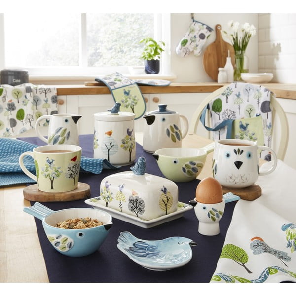 Sēdekļa spilvens 34x36 cm Forest Birds – Cooksmart ®-image-1