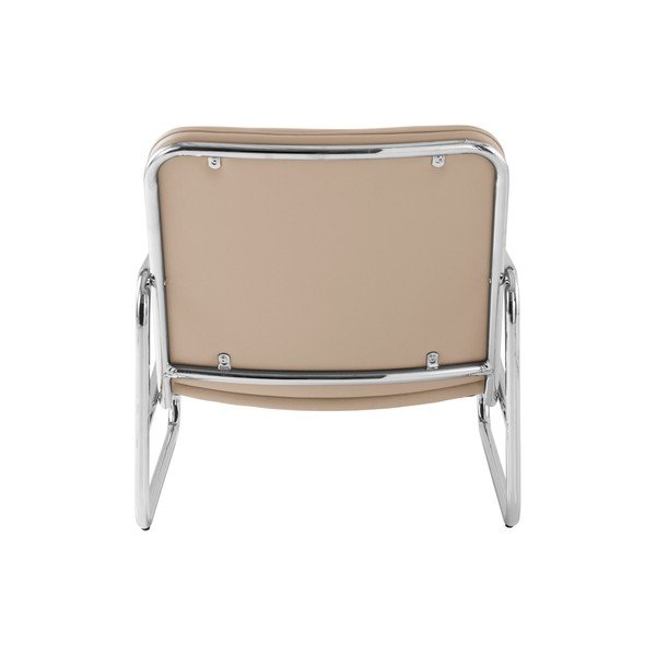 Bēšs atpūtas krēsls no ādas imitācijas Almelo – Jotex-image-3