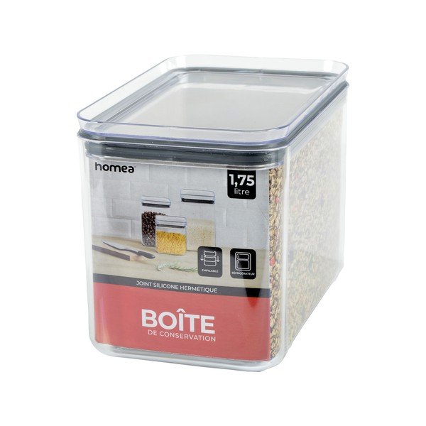 Plastmasas konteiners pārtikai – Homéa-image-1