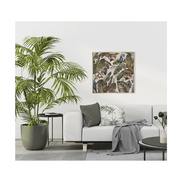 Glezniecība uz audekļa Styler Zelta lauva, 67 x 67 cm-image-2