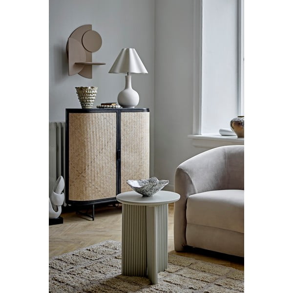 Krēmkrāsas sienas plaukts 44 cm Leonard – Bloomingville-image-2