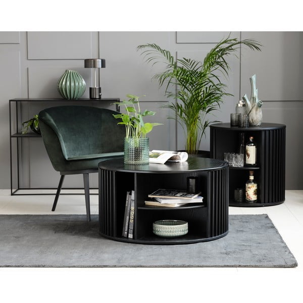 Apaļš sānu galdiņš ø 60 cm Siena – Unique Furniture-image-1
