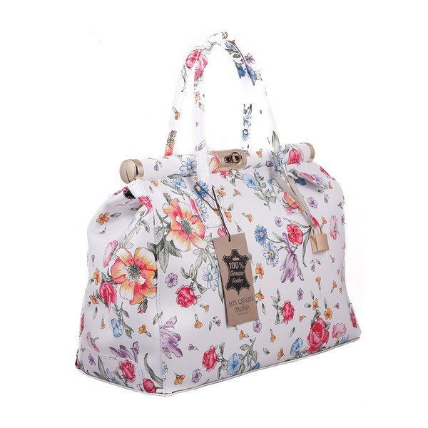 Ādas somiņa ar ziediem Chicca Borse Daisy Floral-image-1
