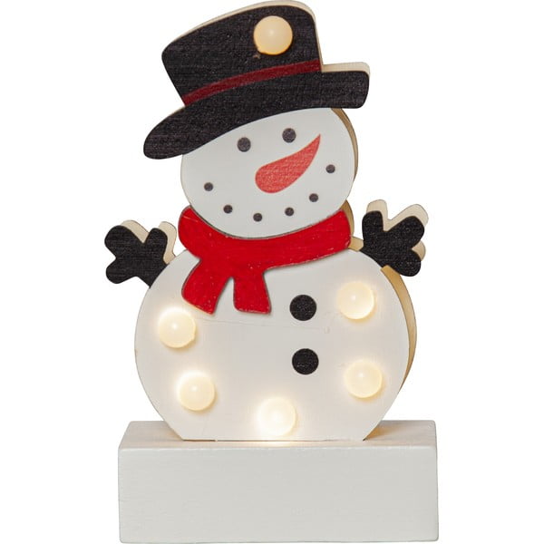 Balts gaismas dekors ar Ziemassvētku motīvu Freddy – Star Trading