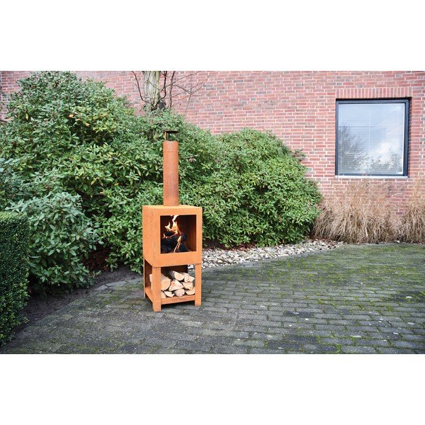 Kvadrātveida terases kamīns Esschert Design-image-1