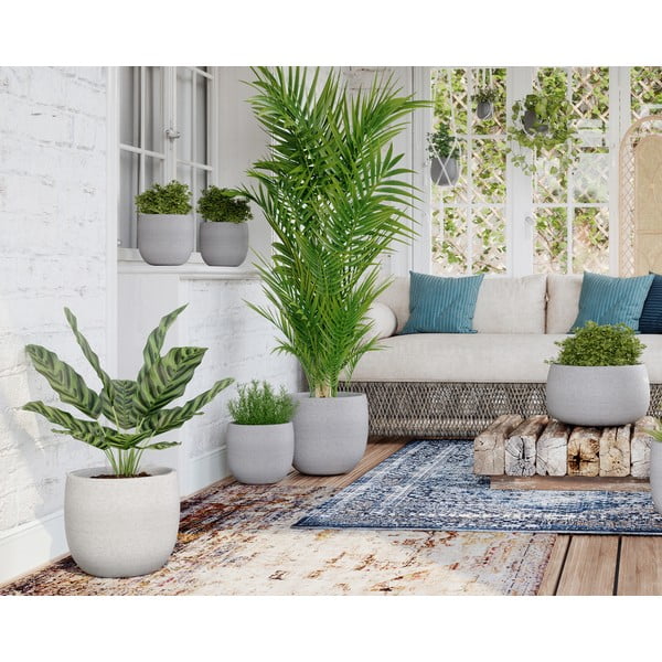 Keramikas ar rokām radīts puķu pods ø 20 cm Hemera – Artevasi-image-1