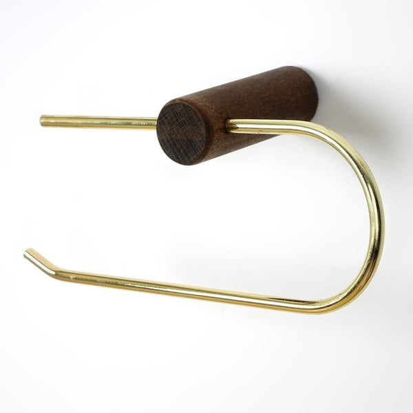 Sienas koka turētājs tualetes papīram – Kalune Design-image-3
