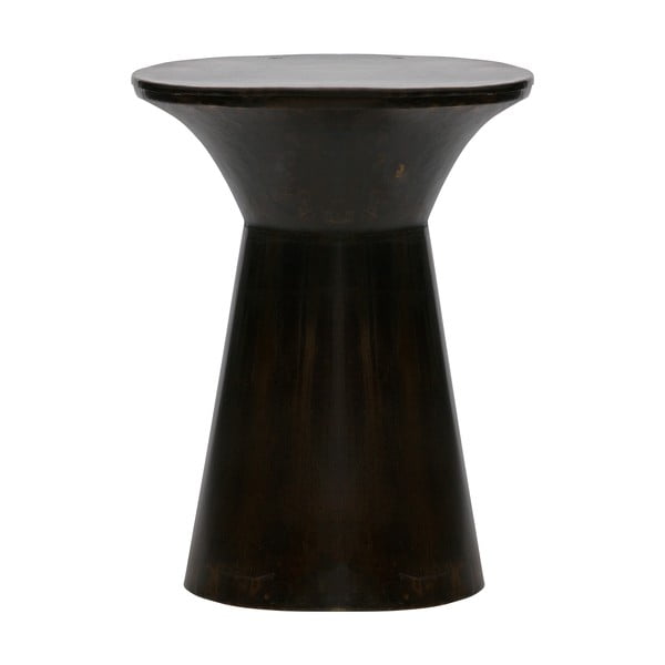 Metāla kafijas galdiņš bronzas krāsā WOOOD Diaz, ⌀ 40 cm