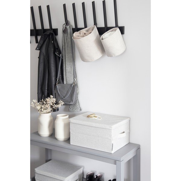 Tekstila uzglabāšanas grozs ø 17x17 cm Soft Storage – Bigso Box of Sweden-image-2