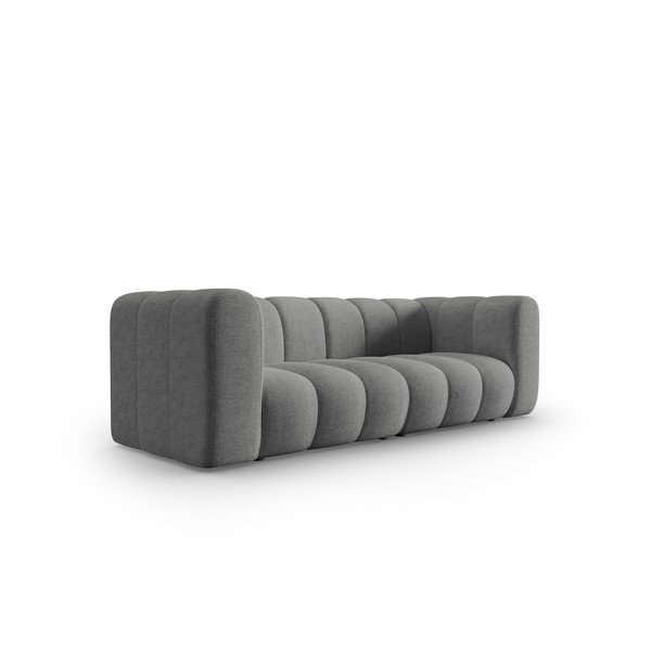 Pelēks dīvāns 228 cm Lupine – Micadoni Home-image-2