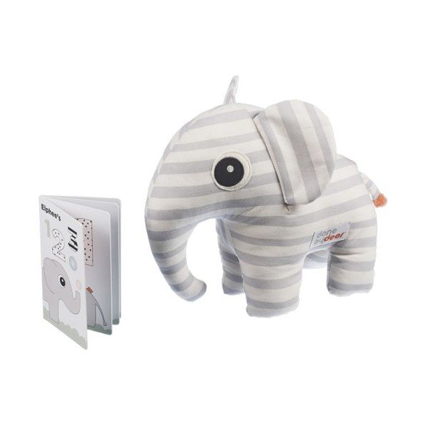 Elphee cuddly rotaļlieta ar bilžu grāmatu-image-1