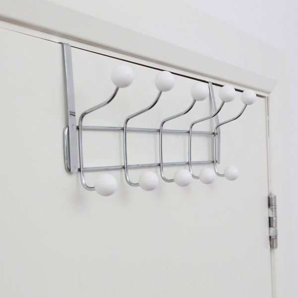 Sudraba krāsas metāla durvju pakaramais 40,5 cm Jaxen – Premier Housewares-image-1