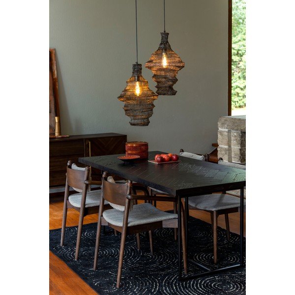 Ēdamgalds ar akācijas koka imitāciju 90x180 cm Class – Dutchbone-image-1