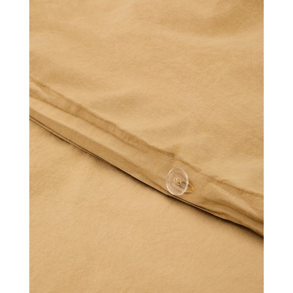Sinepju dzeltena vienguļamā gultas veļa no kokvilnas perkala 150x220 cm Sifinia – Kave Home-image-2