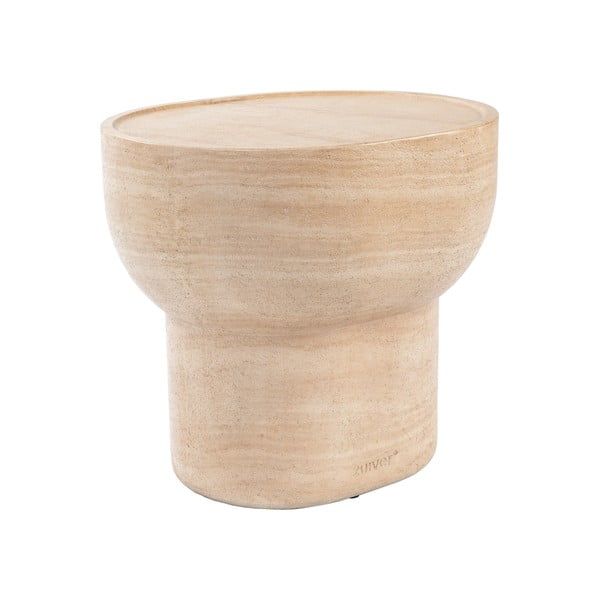 Sānu galdiņš ar akmens imitāciju 42x50 cm Noble – Zuiver