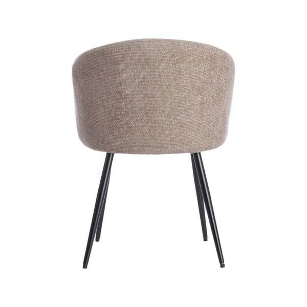 Bēši metāla ēdamistabas krēsli (2 gab.) Radaja – Light & Living-image-4