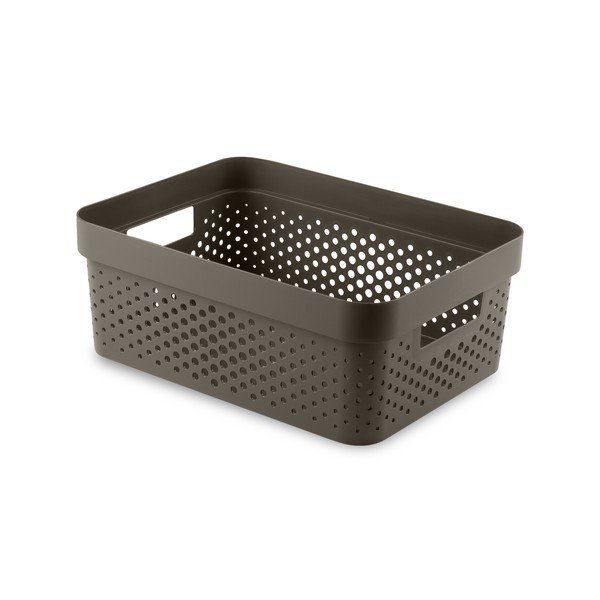 Plastmasas uzglabāšanas grozs 36x27x14 cm Infinity Dots – Curver