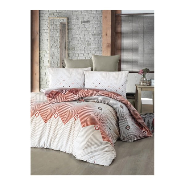 Divvietīga gultas veļa ar gultas pārklāju un spilvendrānu Adriana Terra, 160 x 220 cm