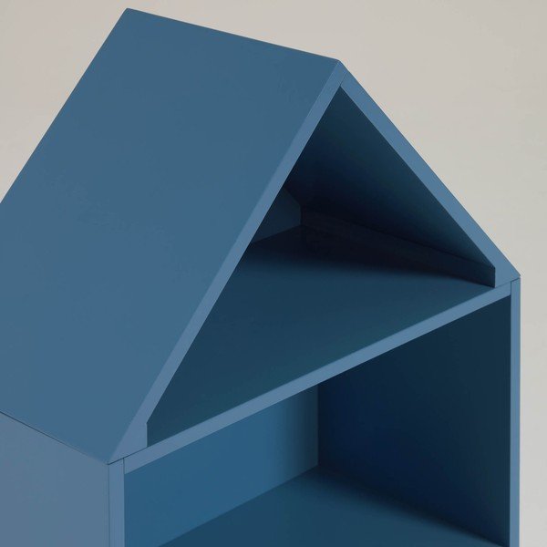 Zils grāmatplaukts bērniem Kave Home Celeste, 50 x 105 cm-image-1