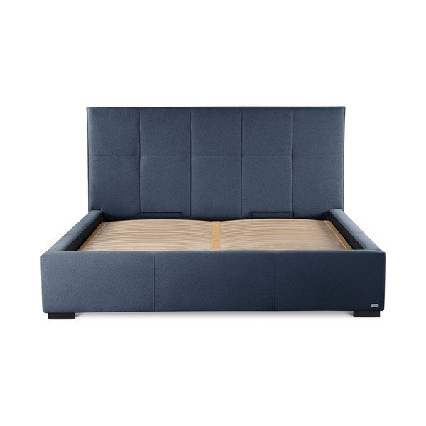 Tumši zila divguļamā gulta Guy Laroche Home Allure, 160 x 200 cm-image-2