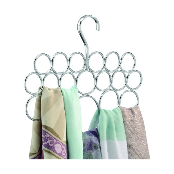 Metāla šaļļu un lakatu pakaramais iDesign Axis, 25 x 28,5 cm-image-2