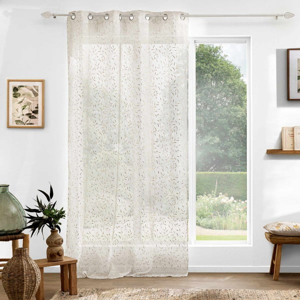 Bēšs/zelta krāsas dienas aizkars 140x240 cm Maissa – douceur d'intérieur-image-4