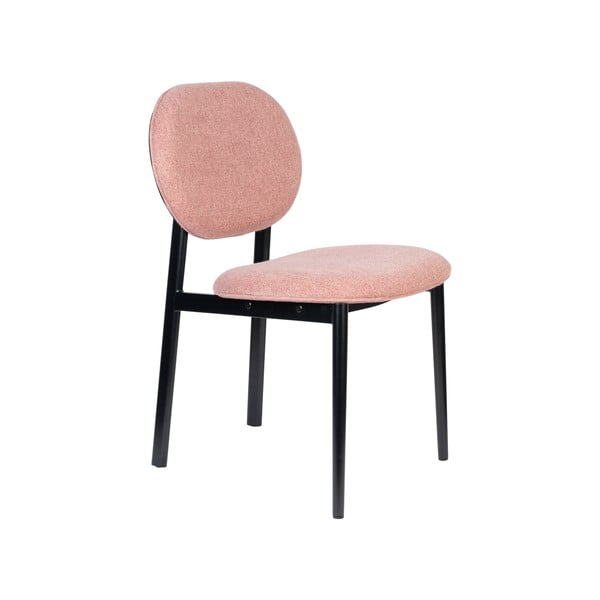 Gaiši rozā ēdamistabas krēsls Spike – Zuiver
