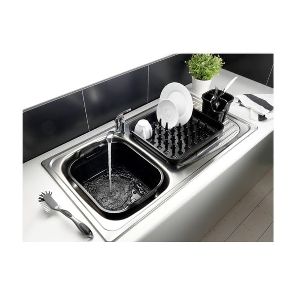 Melns galda piederumu žāvētājs Addis Signature-image-1