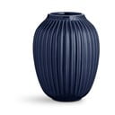 Tumši zila keramikas vāze Kähler Design Hammershoi, augstums 25 cm