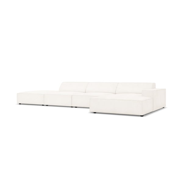 Bēšs stūra dīvāns no buklē auduma (labais stūris) Jodie – Micadoni Home-image-4