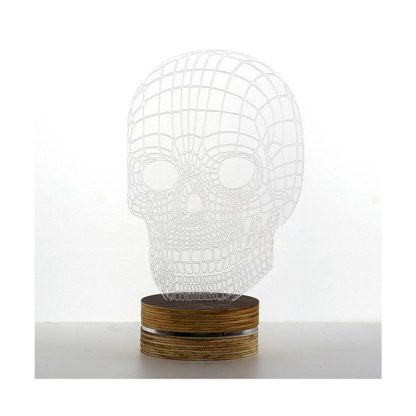 3D galda lampa Galvaskauss-image-1