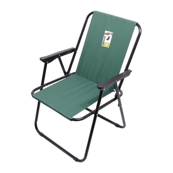Zaļš saliekamais kempinga krēsls Cattara Bern