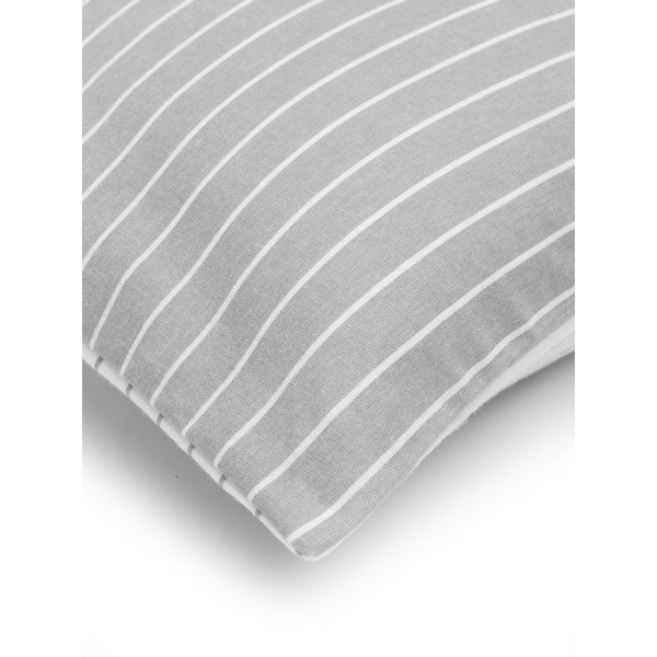 Pelēka flaneļa vienguļamā gultas veļa Westwing Collection Tallinn, 155 x 220 cm-image-4