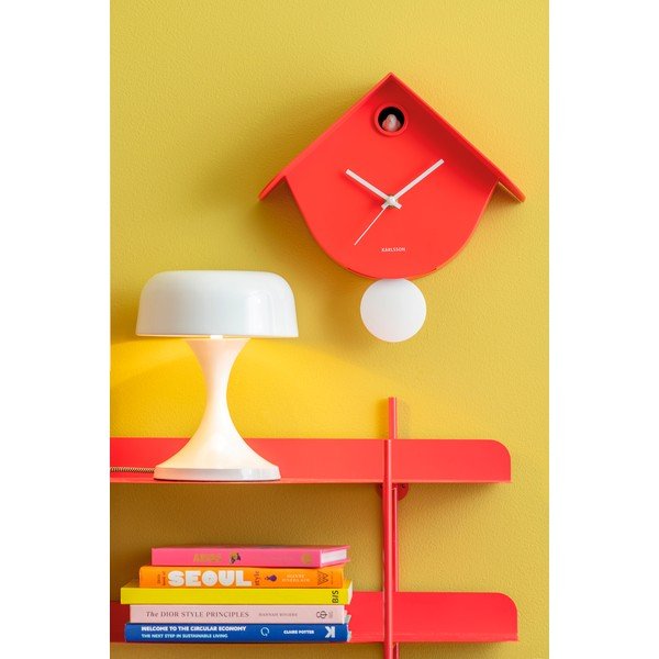 Sienas pulkstenis Cool Retro Cuckoo – Karlsson-image-1