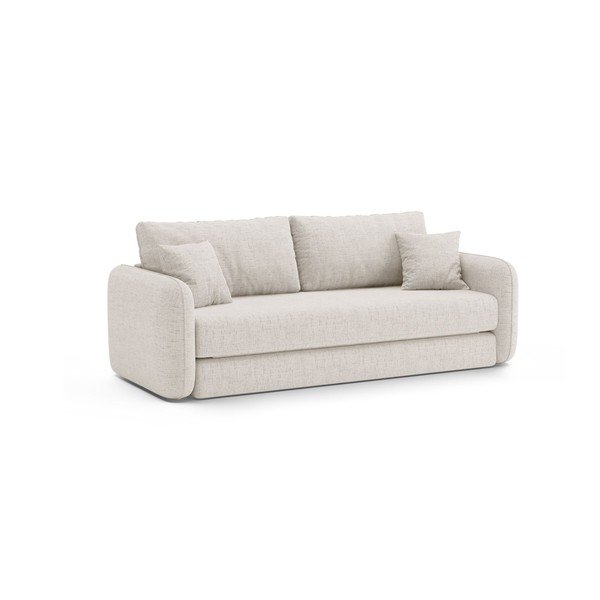 Krēmkrāsas salokāms dīvāns 225 cm Dormi – Micadoni -image-3
