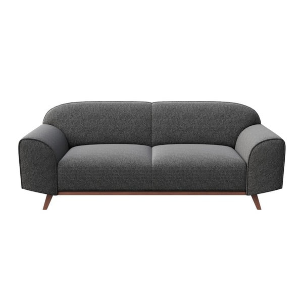 Tumši pelēks dīvāns 193 cm Nesbo – MESONICA
