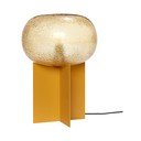 Oranža galda lampa ar stikla abažūru (augstums 36 cm) Podium – Hübsch