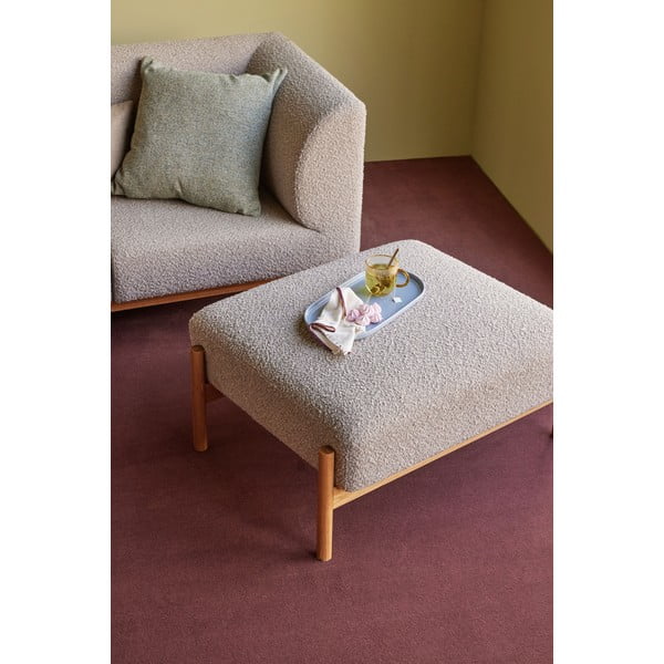 Pelēks pufs Moment – Hübsch-image-1